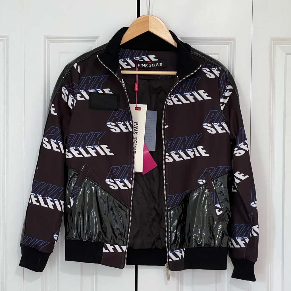 Pinkselfie Logo Bomber Jacket